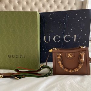 GUCCI DIANA MINI TOTE BAG
